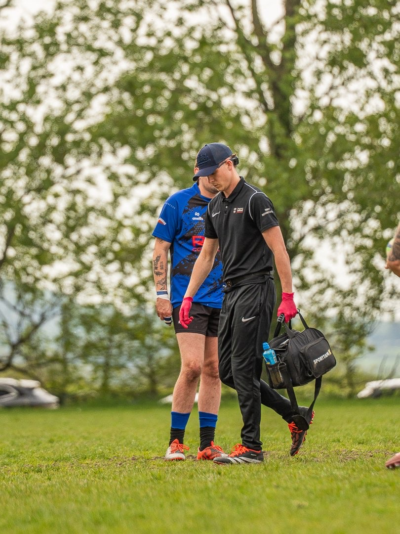 Hermes Therapy support in a live rugby environment