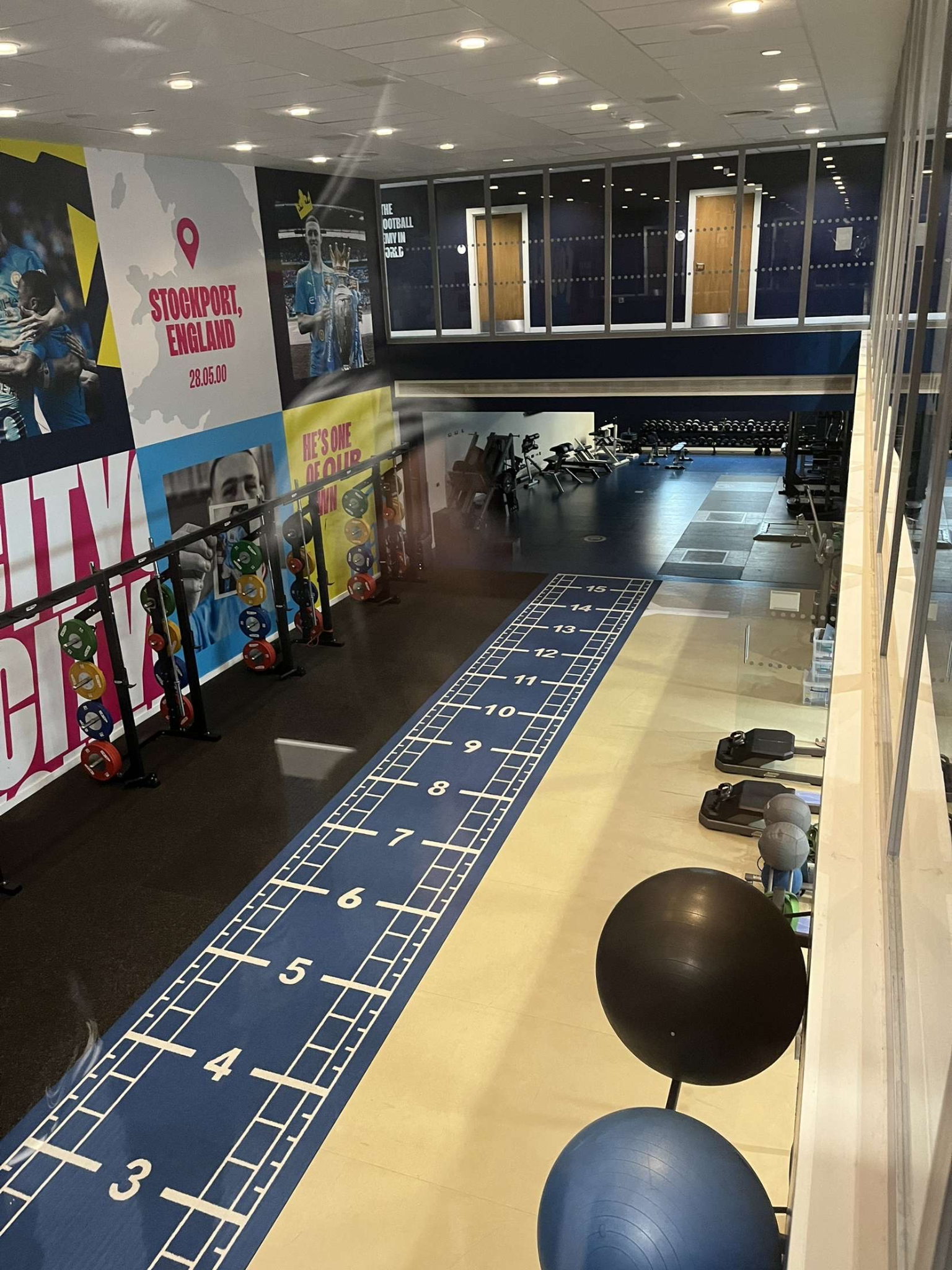 Professional sporting training environment in Stockport